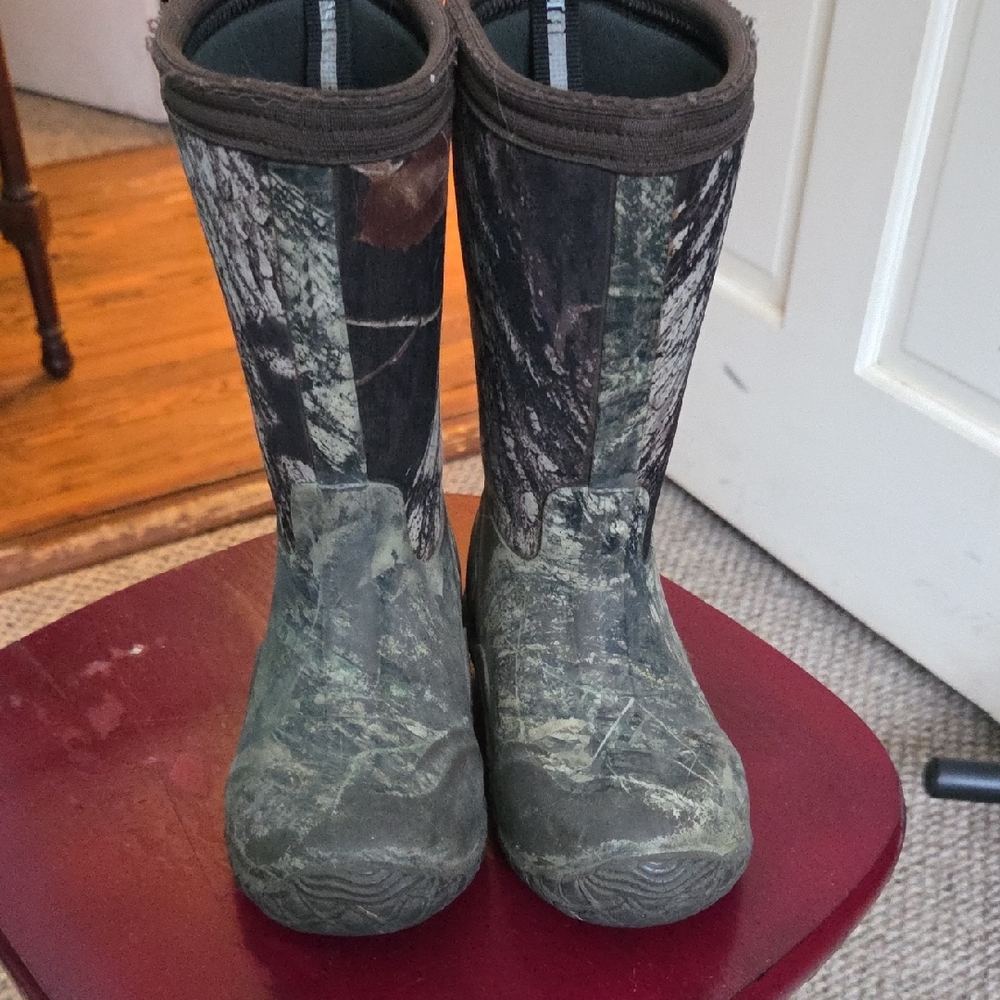 Kids' Woodland Camo Rain Boots